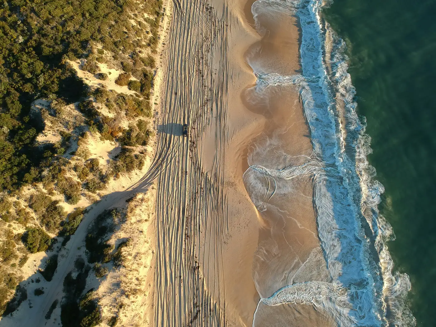 Mallorca clear water bay with rocky coastline