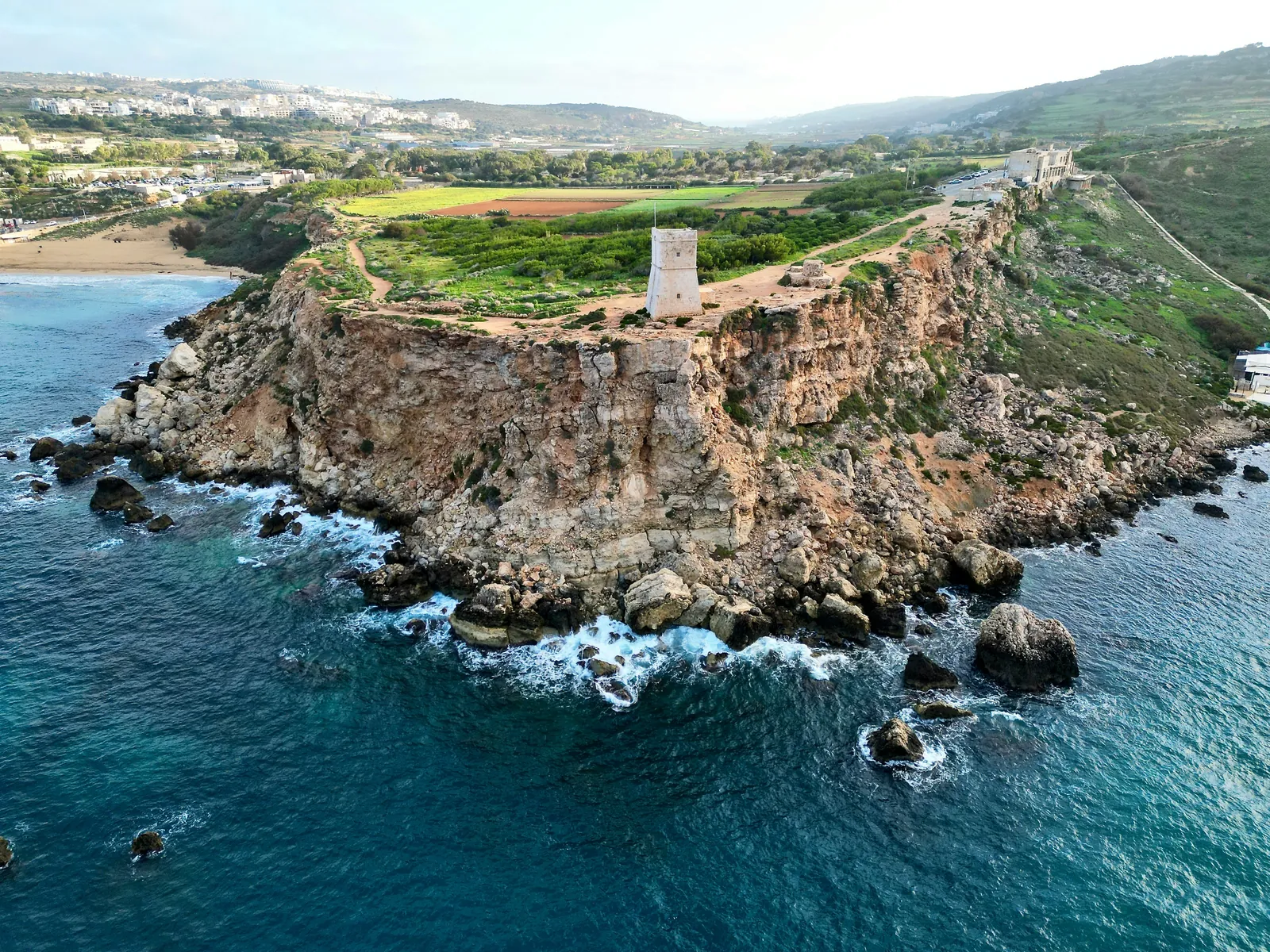 Malta Blue Lagoon and coastline